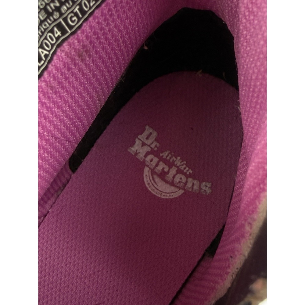 Dr. Martens Zavala Boots Womens 5 Pink Leather Bootie 8 Eyelet Barbiecore EU 36 - Picture 9 of 10